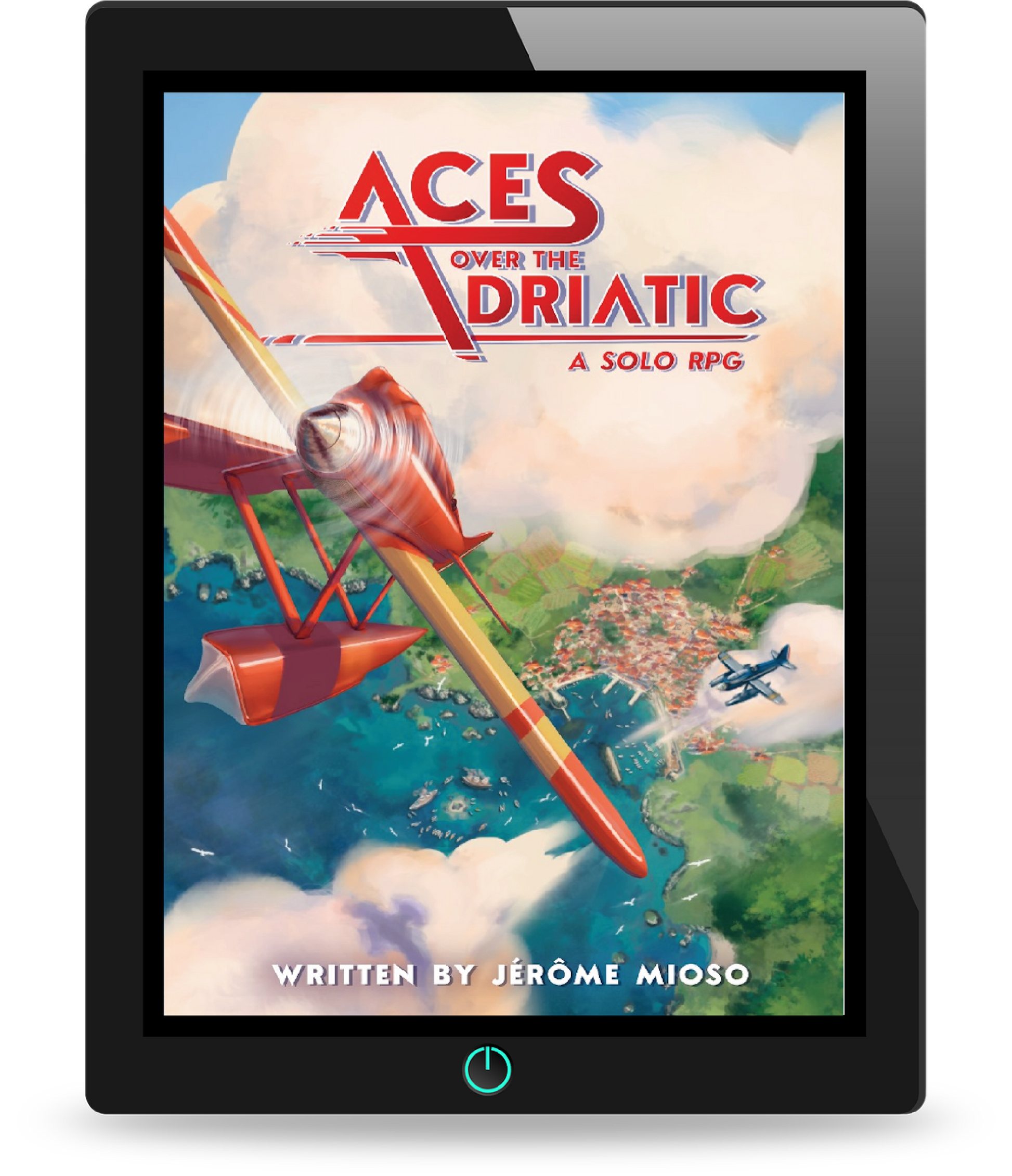 In Aces over the Adriatic, relive that epic flight over the warm waters of the Adriatic,  in this solo rpg. Writing with prompts, solo journaling rpg.
