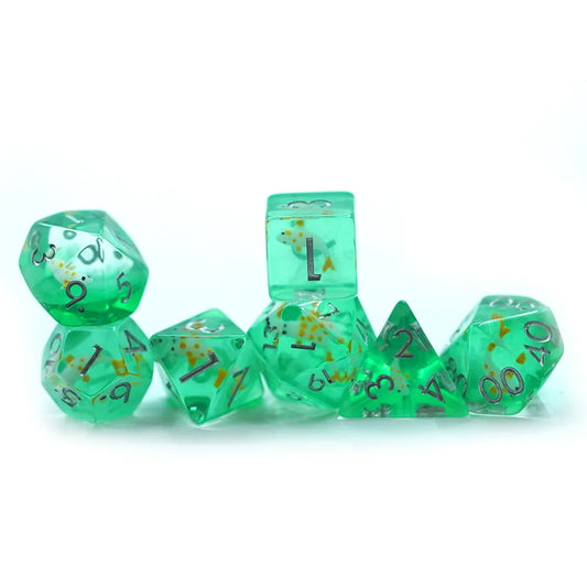 Axolotl dnd dice, role playing games, RPG, dice goblin and critical critters