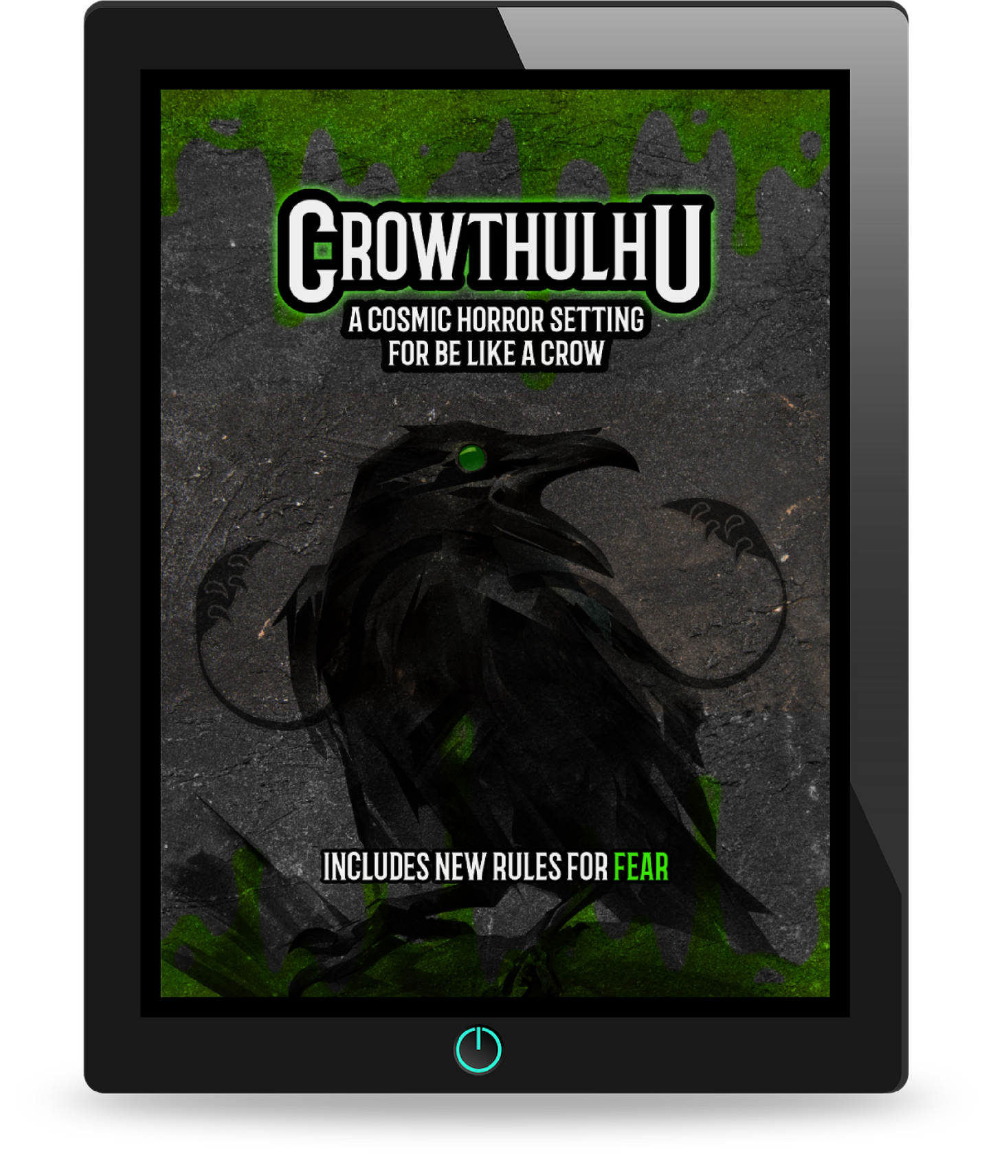 Crowthulhu a cosmic horror setting for Be Like A Crow, best solo rpg, creative writing tool, writing with prompts.