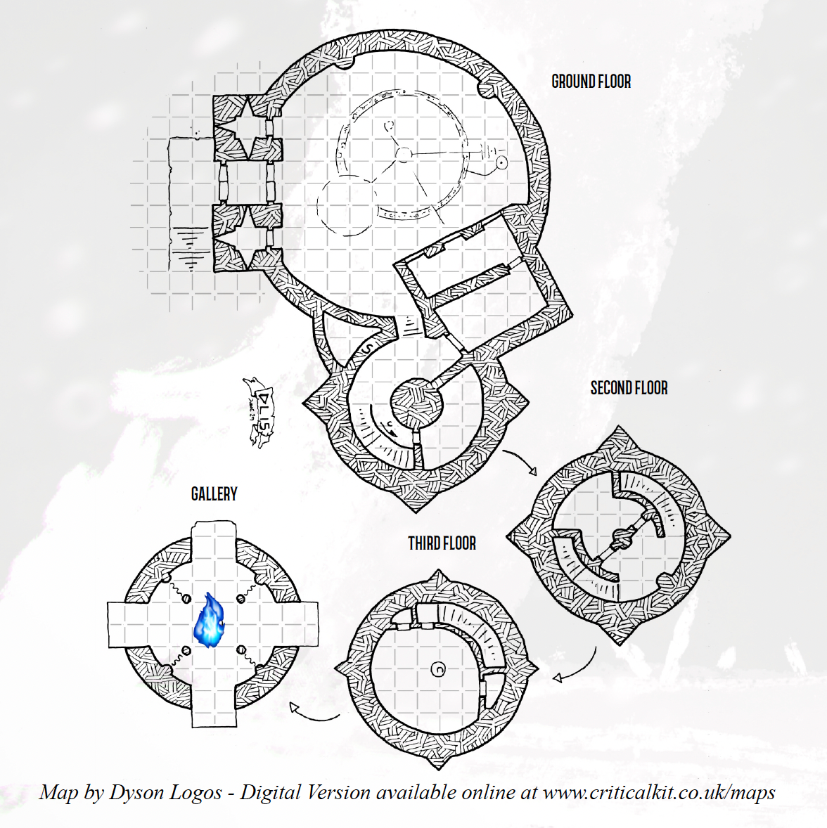 Frozen Beacon a 5e one shot adventure, D&D one shot, home brew, RPG one shot