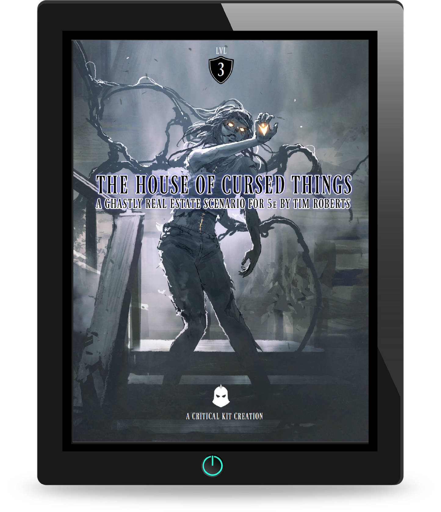 The House of Cursed Things is a horror real estate scenario for DND 5e published by Critical Kit