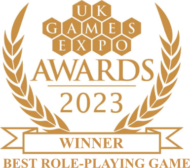 Winner of UKGE Award best role playing game 2023, solo-RPG, journaling game