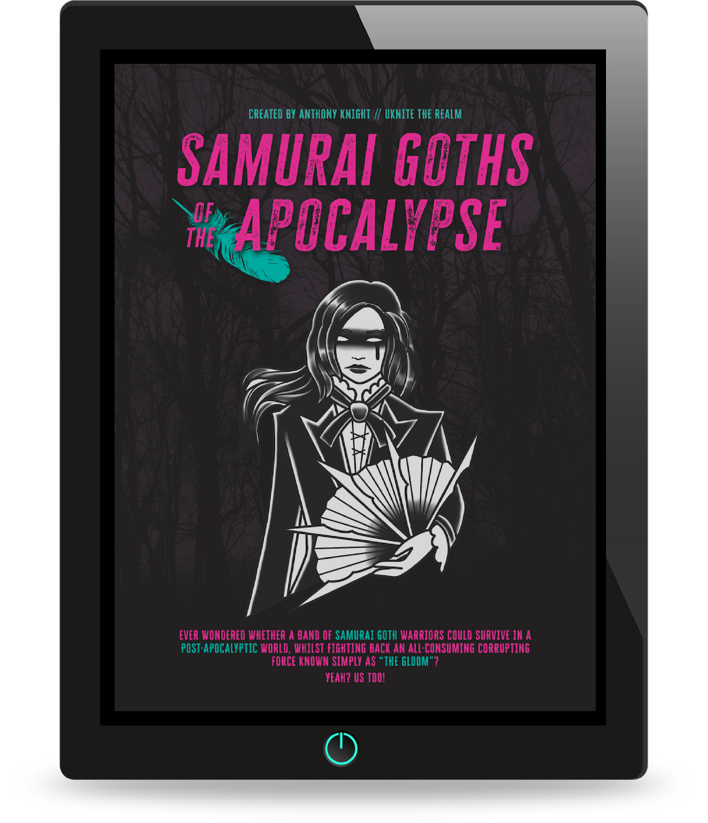 Samurai Goths of the Apocalypse an rpg where you play samurai goths by Ant Knight of Uknite The Realm