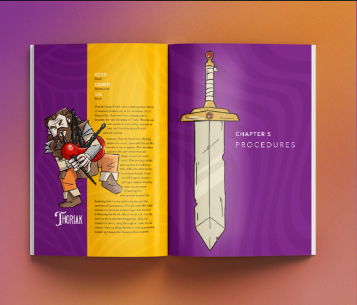 Everspark A fantasy TTRPG created by Cezar Capacle