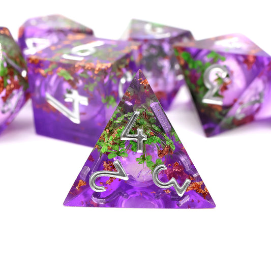 Liquid core sharp edge dnd, TTRPG dice sets for role playing games and dice goblin collectors