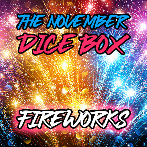 Monthly dice subscription box, DND dice club, role playing games