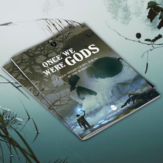 Once We Were Gods DND, a 5th Edition solo adventure