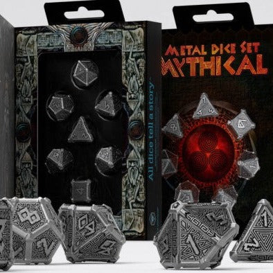 metal dnd dice sets, RPG dice sets, dice for dungeons and dragons, critical critters, dice goblin
