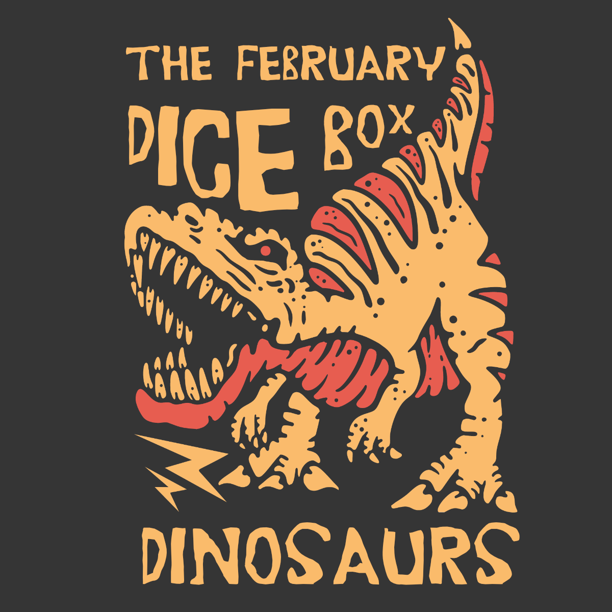 Dice subscription box, dnd dice box, dice box dnd, dinosaur dice, polyhedral dice, math rocks
