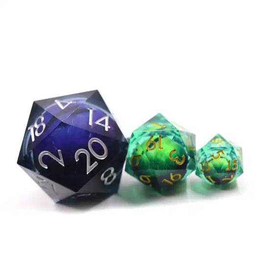 Dragon eye jumbo D20 for your DND, TTRPG role playing games for dice goblins and dragon collectors