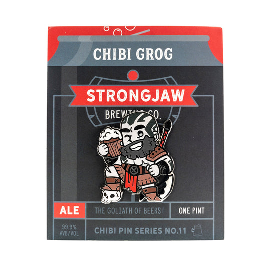 Critical Role campaign 1, Vox Machina inspired enamel pin Grog Strongjaw