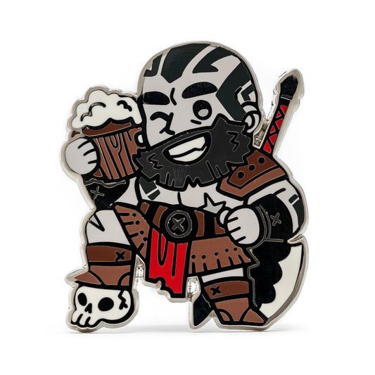 Critical Role campaign 1, Vox Machina inspired enamel pin Grog Strongjaw