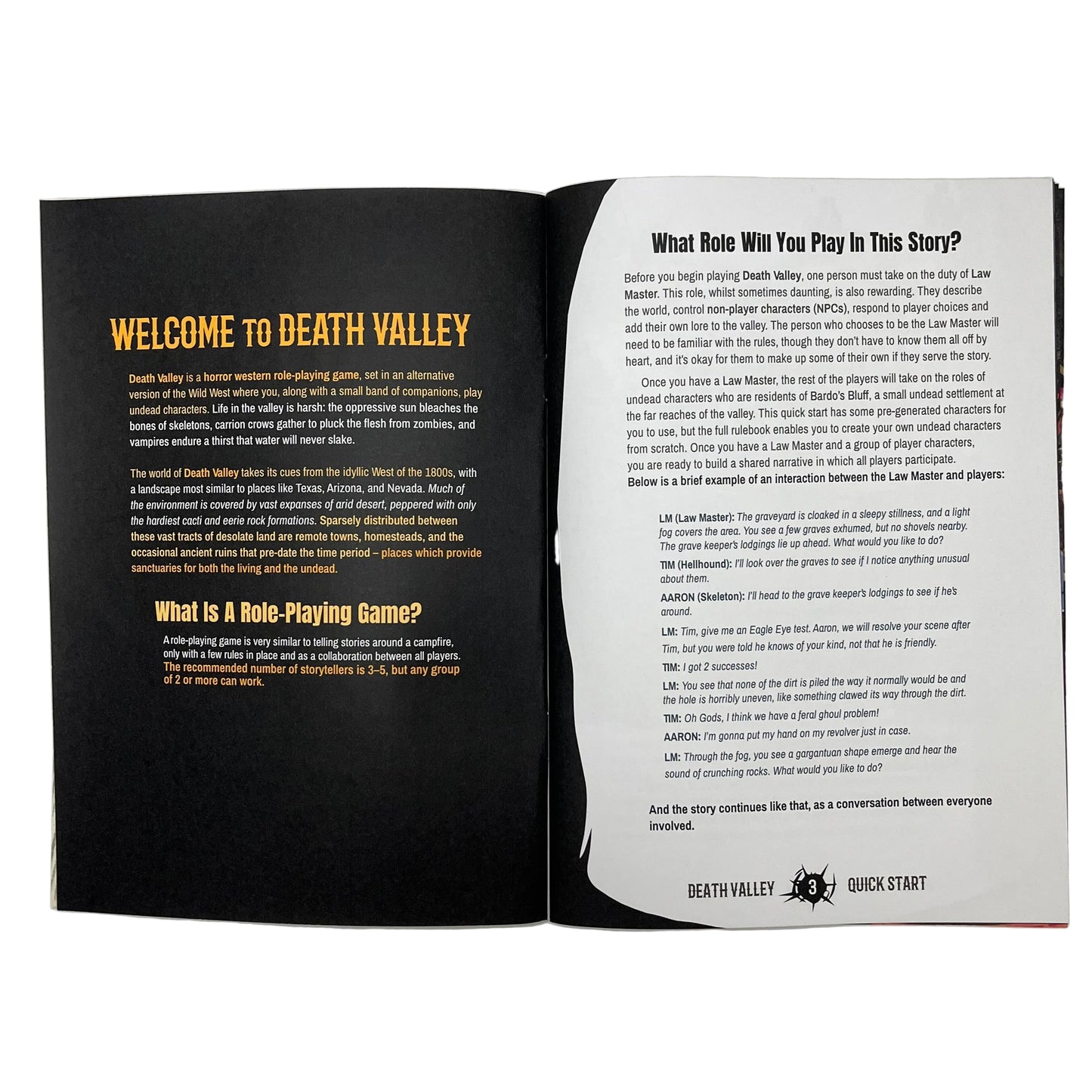 Death Valley - Horror/Western RPG Quick Start
