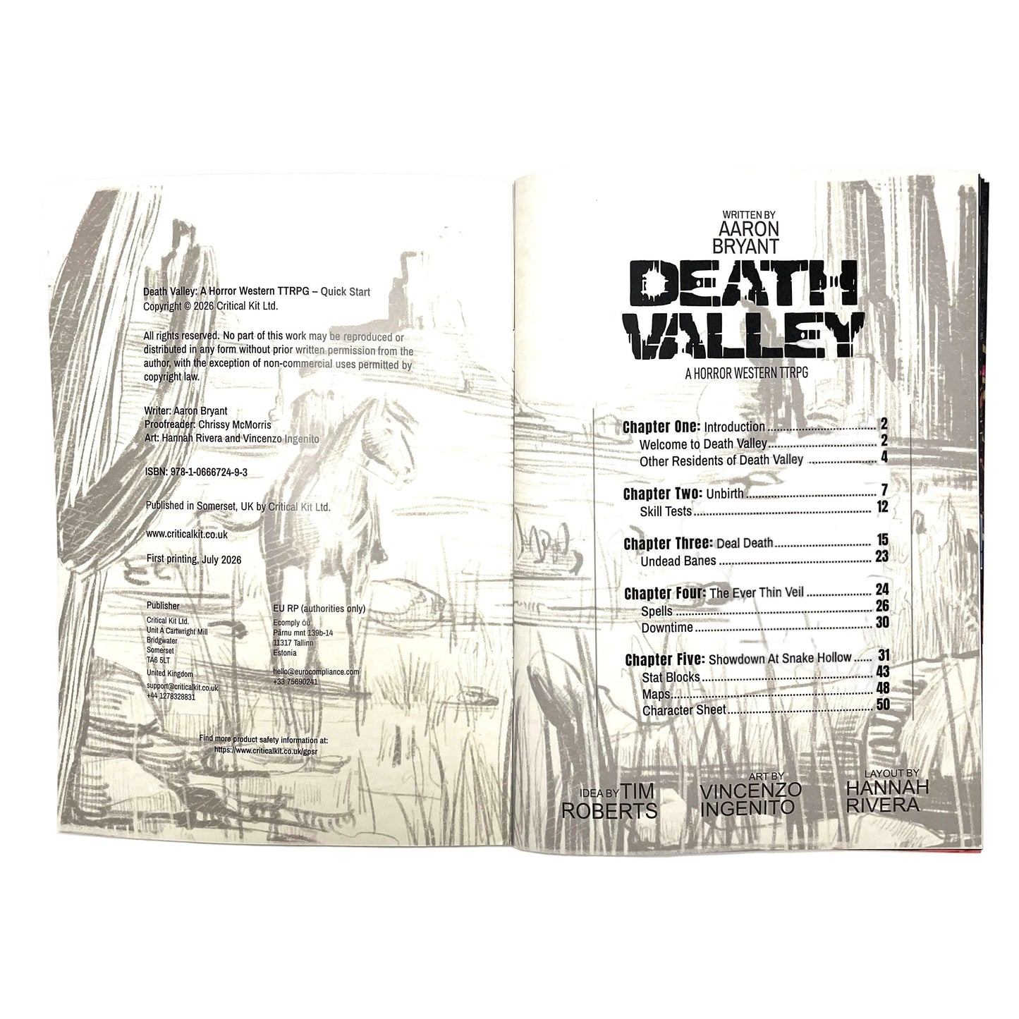 Death Valley - Horror/Western RPG Quick Start