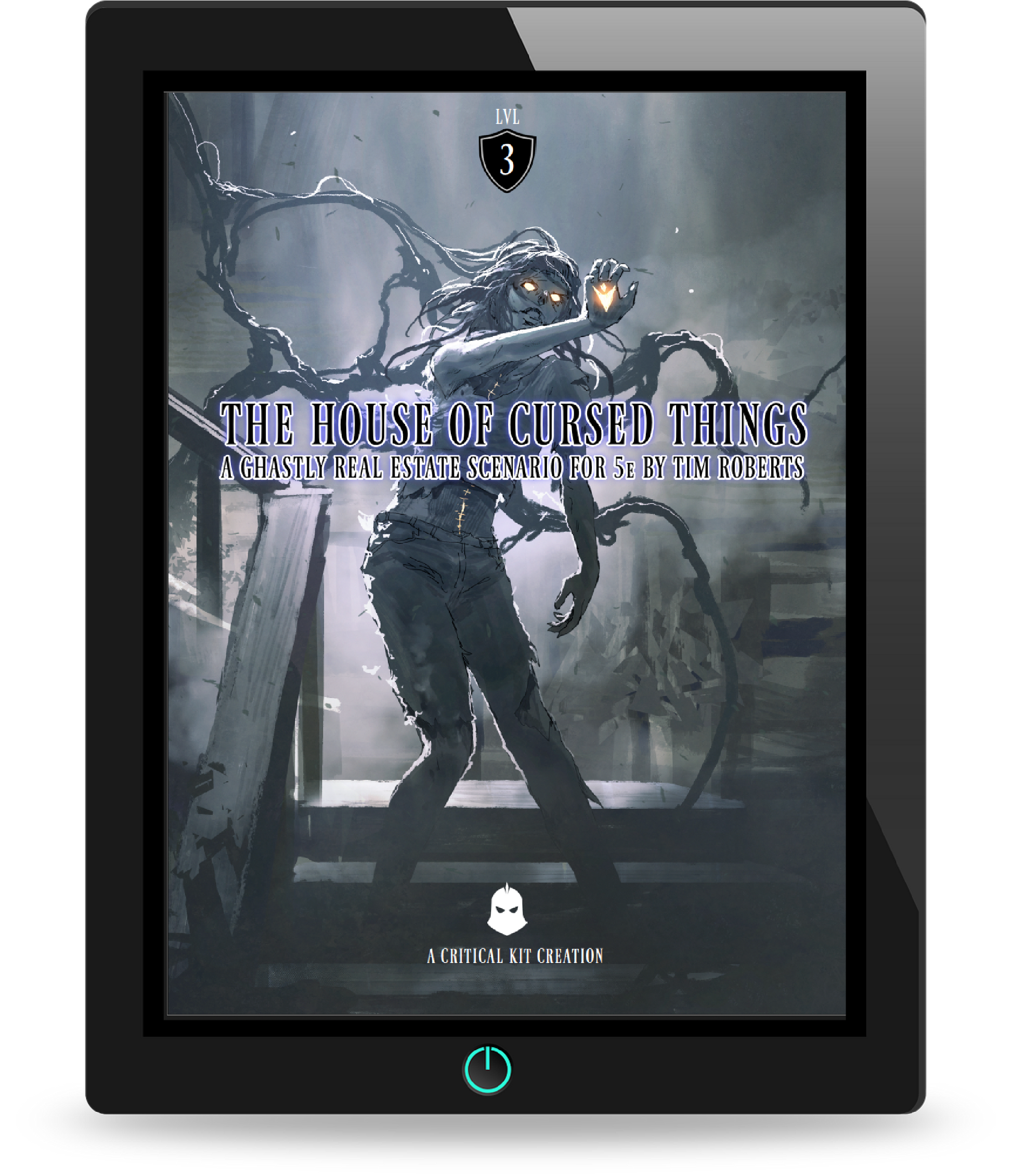 The House of Cursed Things is a horror real estate scenario for DND 5e published by Critical Kit