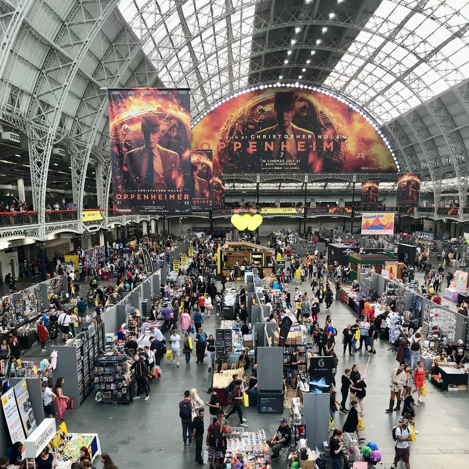 LFCC London Film and Comic Con, TTRPG dice sets for DND Dungeons and Dragons and dice goblin collectors