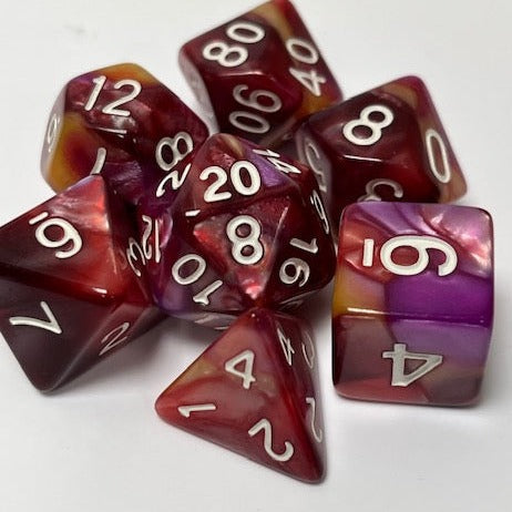 Red Sky, DnD Dice sets