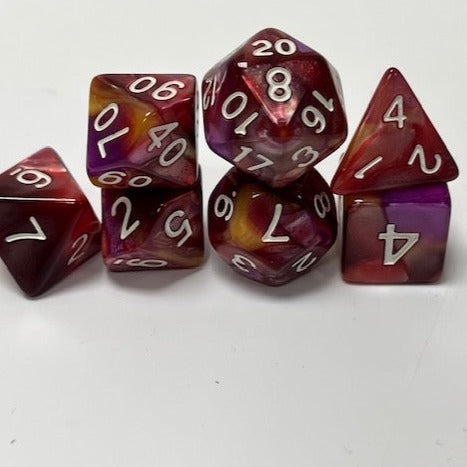 dnd TTRPG dnd dice set, role playing games for dice goblin and dice dragon collectors