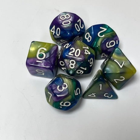 dnd dice set, TTRPG, role playing games for dice goblin and dice dragon collectors