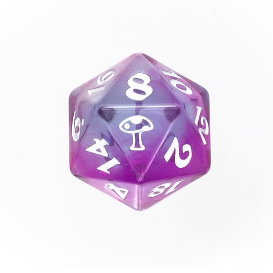 Critical Role Campaign 2 Might Nein Caduceus Clay dice bag and dice set based on the character played by Taliesin Jaffe
