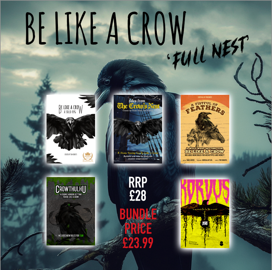 Be Like a Crow - A solo RPG adventure