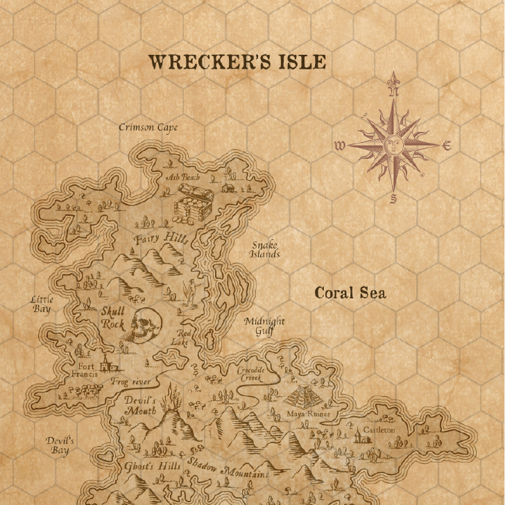 Tale's from The Crow's Nest a pirate setting for Be Like A Crow, best solo rpg, creative writing tool, writing with prompts.