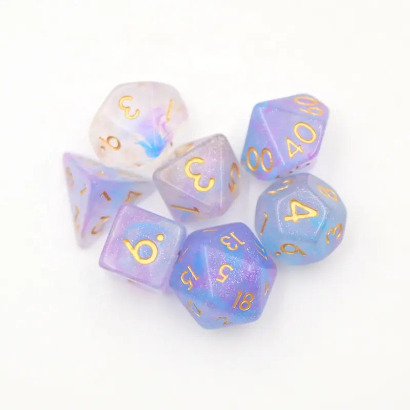 TTRPG DND dice set for role playing games and dice goblins from a UK dice store