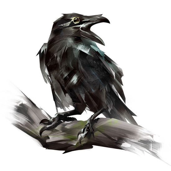 TTRPG role-playing, solo RPG Be Like A Crow, journaling game
