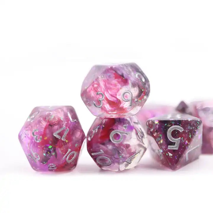 Form of dread dnd, TTRPG dice set for role playing games and dice goblin and critical critter collectors