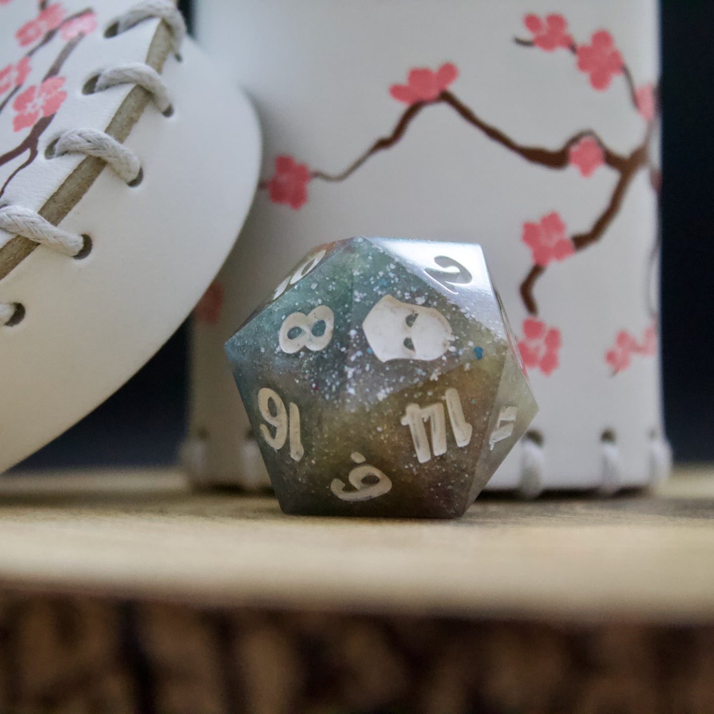 handmade d20 chonk, handmade dnd dice, handmade rpg, for dice goblin and critical critters.