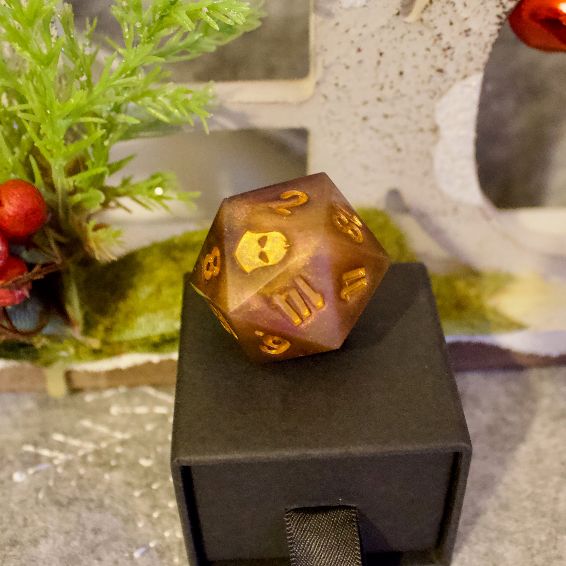 Handmade D20, handmade dnd dice sets, handmade RPG d20, rpg dice sets for critical critters and dice goblin collectors