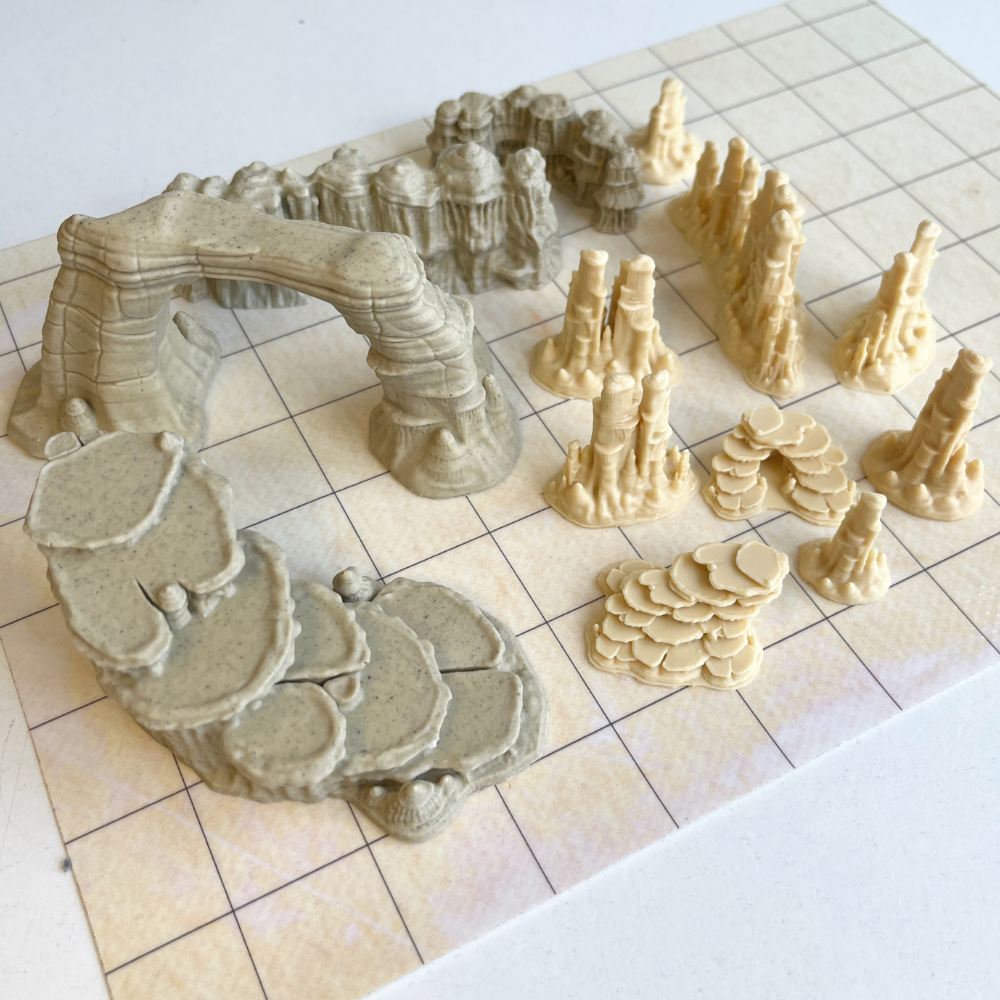 Cavern Terrain Starter Set (13 pieces)