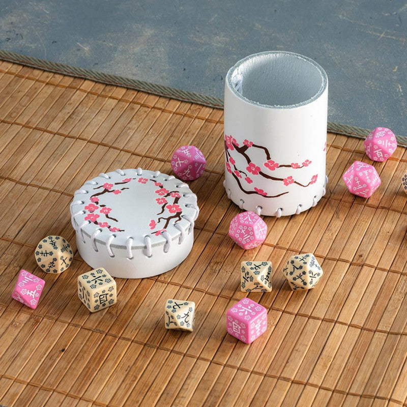 Japanese dice cup for DND, TTRPG role playing games, dice goblin and critical critters