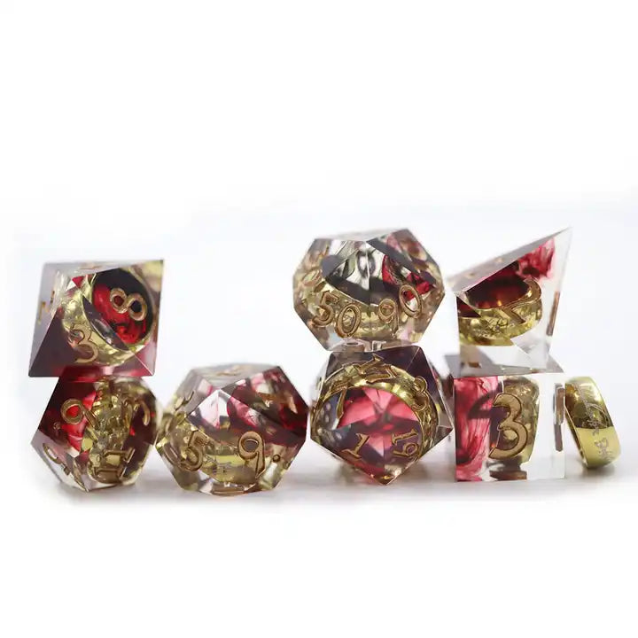 DND TTRPG dice set for role playing games and dice goblin collectors, uk dice store, dice shop online
