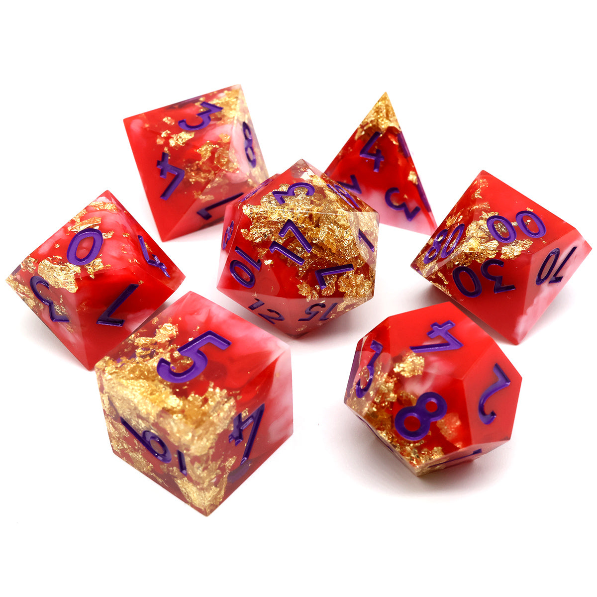 sharp edge dnd, TTRPG dice sets for role playing games, dice goblin collectors
