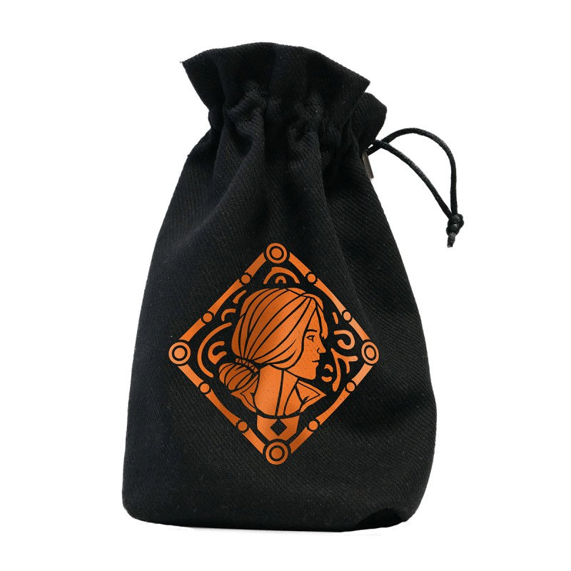 The Witcher Dice Pouch. Triss - Sorceress of the Lodge. DND dice set, Dice dice bags, RPG, dice goblin and critical critters