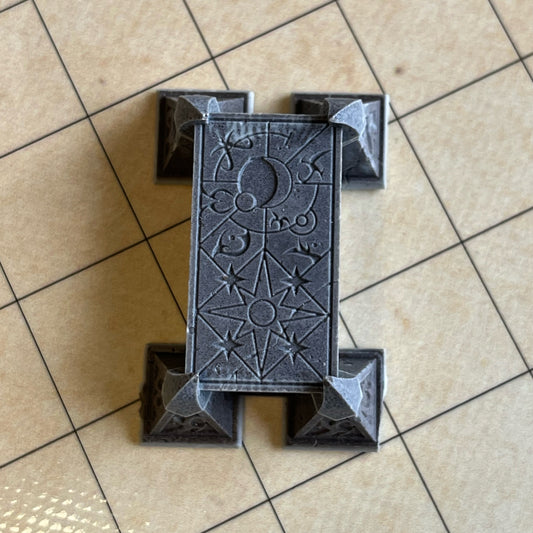 Scatter terrain - drow tomb, TTRPG resin terrain, role playing, role playing games