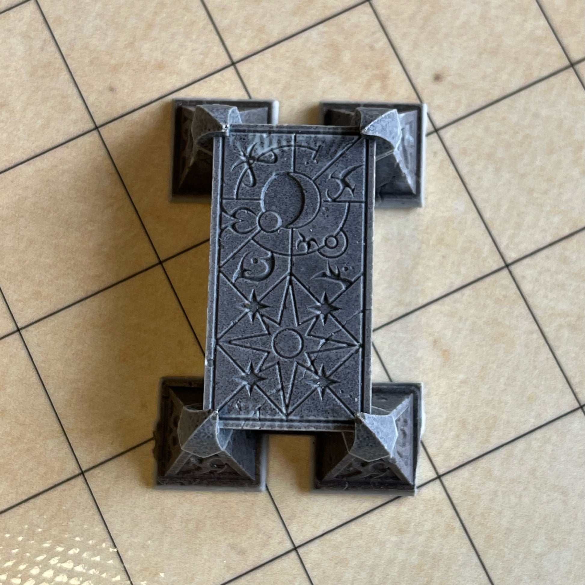 Scatter terrain - drow tomb, TTRPG resin terrain, role playing, role playing games