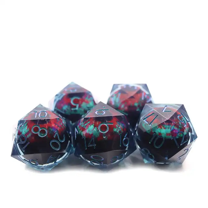 50mm jumbo D20 for DND, TTRPG role playing games, for dice goblin and dragon collectors