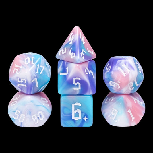 Fairy Tale DnD dice set, dice goblin, dice shop online, TTRPG, role playing, role playing games