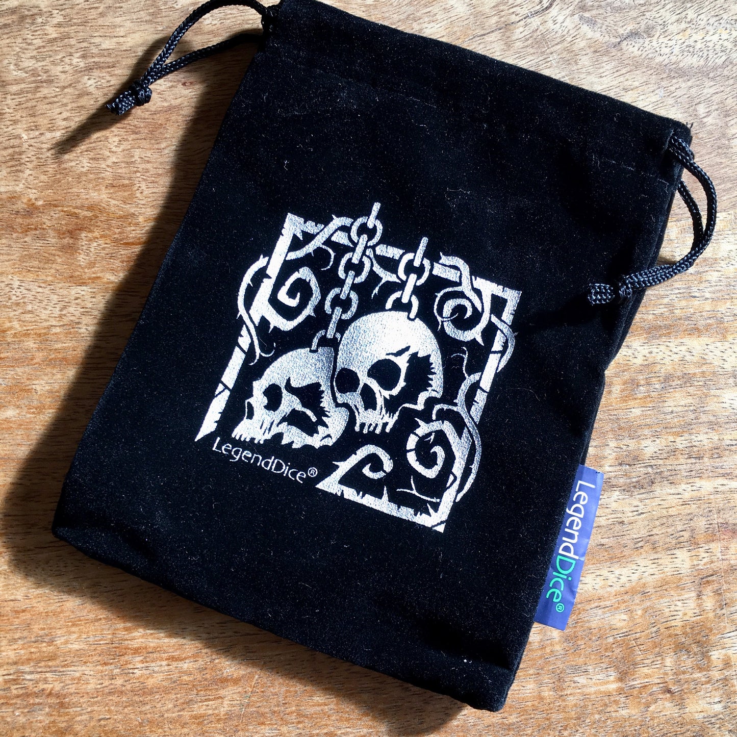 Skulls - Luxury D&D Dice Bag - UK D&D dice store