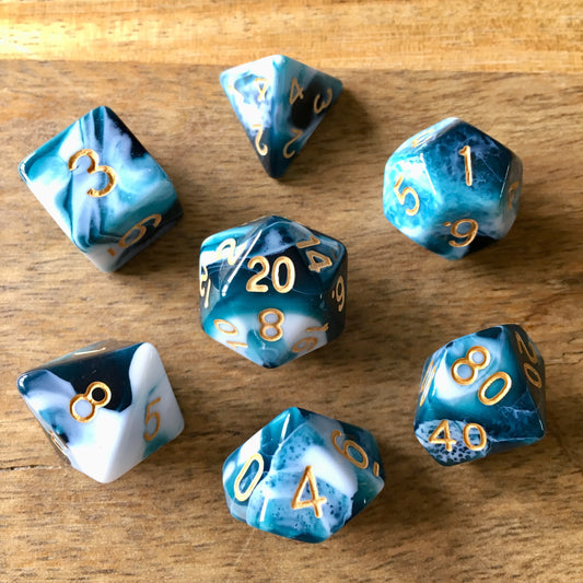 DND dice set, RPG dice set for all your dungeons and dragon adventures