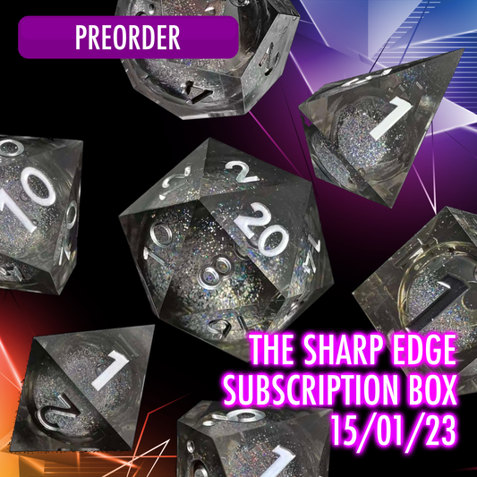 Sharp Edge Dice Subscription Box